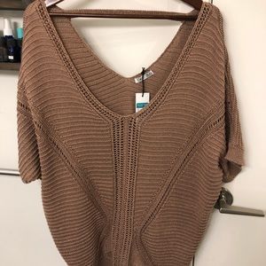 NWT-Dex deep V neck sweater